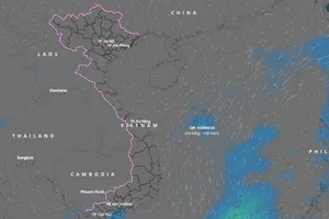 Ngày Giỗ Tổ Hùng Vương, hầu hết các khu vực trên cả nước đều có nắng đẹp. Ảnh: vndms