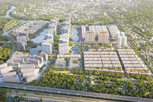 Phối cảnh đại đô thị The Global City