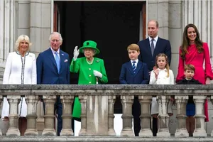 Nữ hoàng tại Đại lễ Bạch kim vào tháng 6 vừa qua