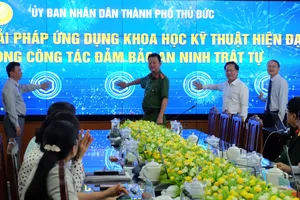 TP Thủ Đức ứng dụng khoa học kỹ thuật hiện đại vào đảm bảo an ninh trật tự 