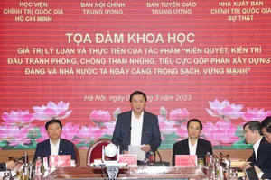 Quang cảnh buổi tọa đàm