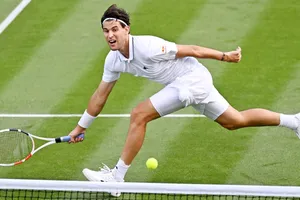 Tay vợt Dominic Thiem có thể hài lòng khi rời giải đấu Wimbledon 2023