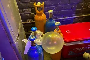 Không sử dụng khí N2O trên người bệnh