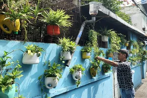 Hành động vì một thành phố xanh: Rác đi, hoa nở