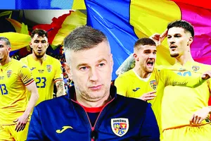 HLV Edward Iordanescu và các học trò ở đội tuyển Romania