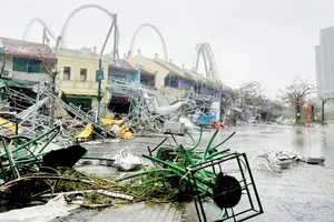 Tourism infrastructure in Quang Ninh devastated