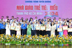 Các gương “Nhà giáo trẻ tiêu biểu TPHCM” năm 2024 được tuyên dương 