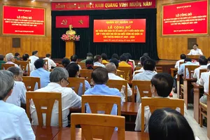 Quang cảnh buổi lễ