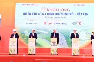 Lễ khởi công dự án đường bộ cao tốc Chợ Mới - Bắc Kạn