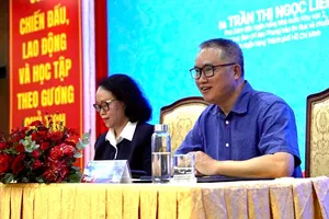 Ông Nguyễn Đức Lệnh, Phó Giám đốc NHNN chi nhánh Khu vực II phát biểu tại buổi công bố sự kiện 