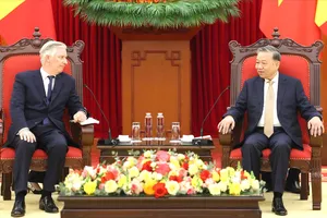Tổng Bí thư Tô Lâm tiếp Nhà vua Bỉ Philippe