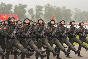 Người dân có thể theo dõi lễ diễu binh, diễu hành theo 4 hướng