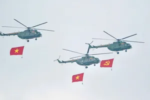 Mãn nhãn với hình ảnh tổng hợp luyện tham gia diễu binh, diễu hành ngày 30-4