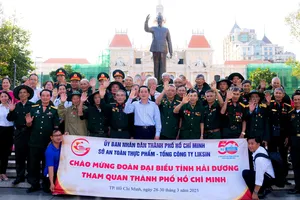 TPHCM đón tiếp những người làm nên đại thắng mùa Xuân năm 1975