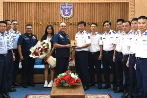 Lực lượng Bảo vệ bờ biển Philipines thăm, giao lưu Bộ Tư lệnh Vùng Cảnh sát biển 2