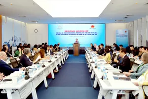 Hội thảo khu vực về Vai trò của Toà án quốc tế về Luật Biển trong giải quyết tranh chấp liên quan tới Luật Biển sáng 5-5