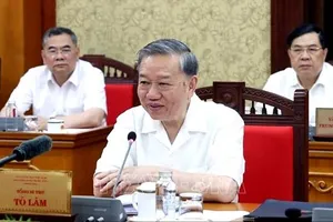 Tổng Bí thư Tô Lâm chủ trì họp về việc lấy ý kiến nhân dân sửa đổi, bổ sung Hiến pháp 2013