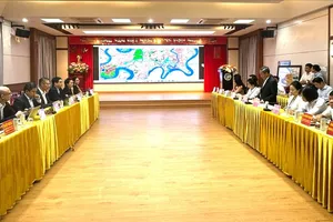 Tập đoàn Metro Quảng Châu - Trung Quốc đến thăm, làm việc tại TPHCM. Ảnh: THANH HIỀN