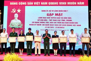 Báo chí tiếp tục nâng cao chất lượng tuyên truyền về quân sự, quốc phòng