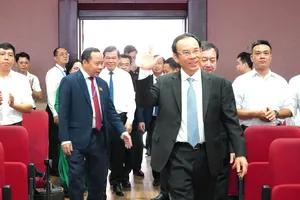 Bí thư Thành ủy TPHCM Nguyễn Văn Nên dự Đại hội đại biểu Đảng bộ ĐHQG TPHCM lần thứ VII