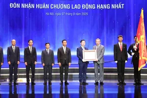 Tổng Bí thư Tô Lâm trao Huân chương Lao động hạng Nhất cho Đài Truyền hình Việt Nam