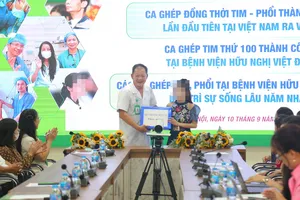 Bệnh nhân đầu tiên ở Việt Nam được ghép đồng thời tim, phổi được xuất viện
