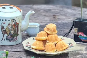 Bánh bông lan Nam bộ đơn sơ mà tinh tế. Ảnh: ĐỖ TÌNH