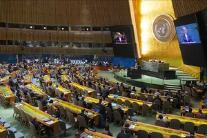 “Tuyên bố New York” thể hiện ý chí chung của các thành viên Liên hợp quốc