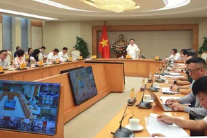 Phó Thủ tướng Trần Hồng Hà chủ trì cuộc họp về phương án triển khai ứng phó với siêu bão Ragasa