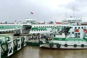 Bến phà Bình Khánh được đề xuất tài trợ 3 phà 200 tấn