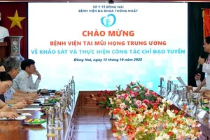 Đồng Nai tiếp nhận kỹ thuật cao trong điều trị tai - mũi - họng