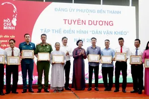 TPHCM: Nhiều điển hình trong vận động nhân dân được tuyên dương