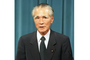 Cựu Thủ tướng Nhật Bản Tomiichi Murayama. Ảnh : Kyodo