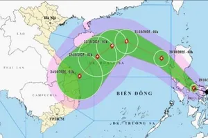 Hôm nay 19-10, bão số 12 vào Biển Đông 