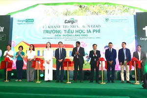 Gia Lai: Bàn giao điểm trường 4,5 tỷ đồng cho học sinh vùng cao