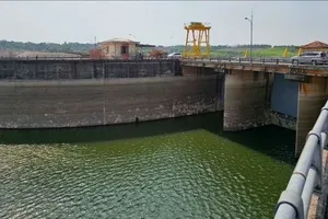 Hai hồ Sông Hỏa và Sông Ray (TPHCM) đồng loạt xả lũ