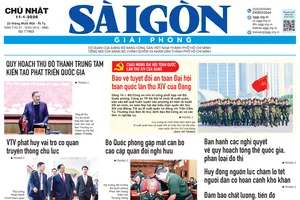 Báo Sài Gòn Giải Phóng ngày 11/01/2026