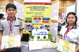 Một dự án tham gia vòng tuyển chọn Cuộc thi Khoa học kỹ thuật năm học 2025-2026 của TPHCM