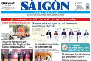 Báo Sài Gòn Giải Phóng ngày 18/01/2026