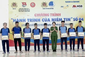 “Hành trình của niềm tin” động viên hàng trăm học viên tại các cơ sở cai nghiện