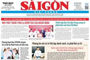 Báo Sài Gòn Giải Phóng ngày 28/2/2026