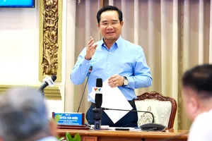 Chủ tịch UBND TPHCM Nguyễn Văn Được: Sớm hoàn thiện đề án tăng trưởng 2 con số