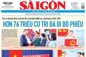 Báo Sài Gòn Giải Phóng ngày 16/03/2026