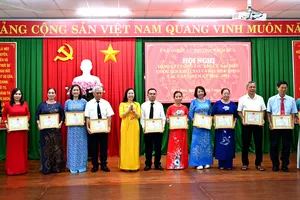 TPHCM: Nhiều phường, xã tổng kết công tác tổ chức bầu cử