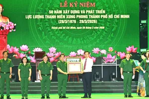 Thanh niên xung phong TPHCM là mái nhà tập hợp sức mạnh tuổi trẻ 