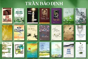Những tác phẩm của nhà văn Trần Bảo Định sáng tác từ năm 2014 đến 2024