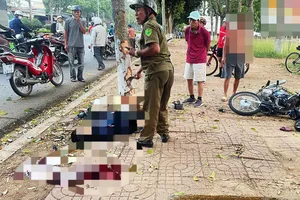 Hiện trường vụ tai nạn