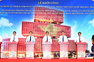 TPHCM khởi công dự án Quảng trường Trung tâm thành phố và Trung tâm Hành chính