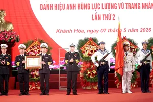 Lữ đoàn 146 đón nhận danh hiệu Anh hùng Lực lượng vũ trang nhân dân lần thứ 2