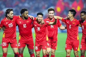 Đội tuyển bóng đá Việt Nam chơi rất ổn định dưới thời của HLV Kim Sang-sik. Ảnh: MINH HOÀNG